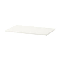 BOAXEL shelf, metal white, 60x40 cm