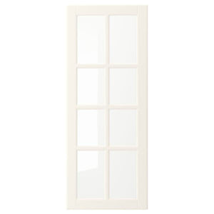 Ikea BODBYN - Glass door, off-white, 40x100 cm