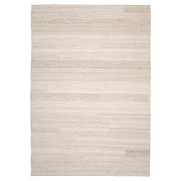 BRÖNDEN rug, low pile, handmade beige, 170x240 cm