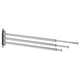 BROGRUND towel holder 3 bars, stainless steel, 43x3 cm