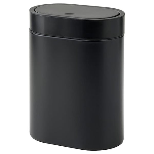 BROGRUND - Bucket with pressure opening, black, 4 l