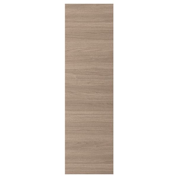 BROKHULT door, walnut effect light grey