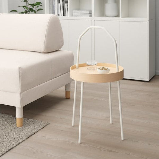 Ikea BURVIK - Side table, white, 38 cm