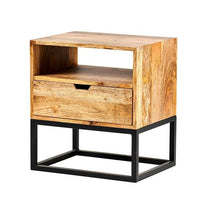 STAVROS Natural chest of drawers H 50 x W 45 x D 35 cm - best price from Maltashopper.com CS666442