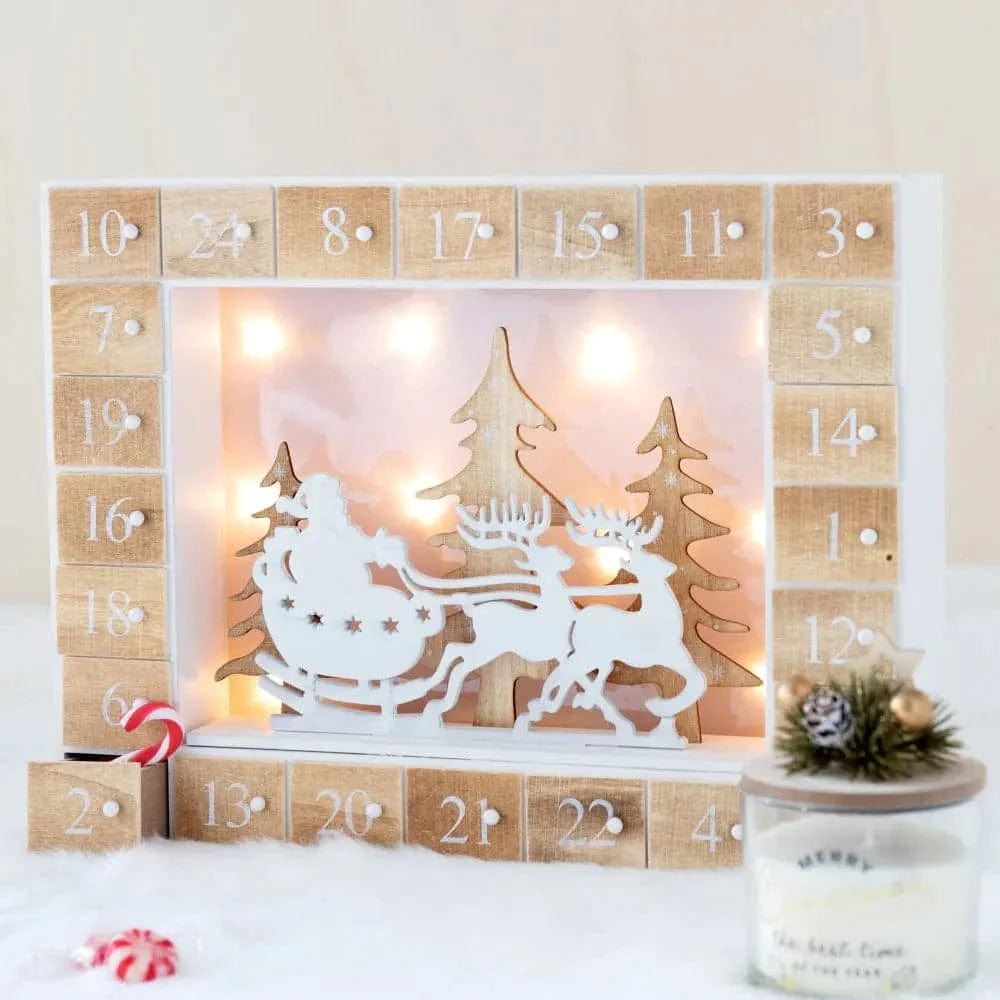 Maisons du Monde Maisons du Monde - Advent calendar to fill sleigh decoration