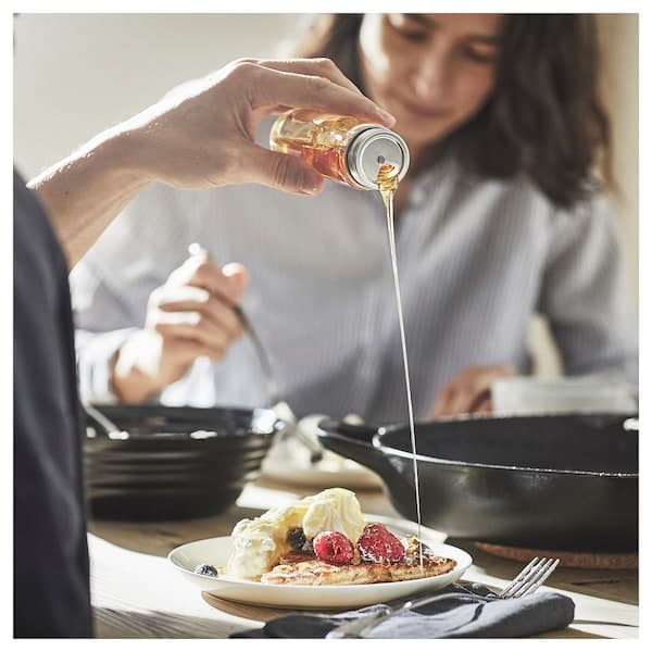 CITRONHAJ - Salt and pepper shakers, clear glass/stainless steel, 12 cm - best price from Maltashopper.com 00553227