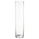 CYLINDER vase, clear glass, 68 cm
