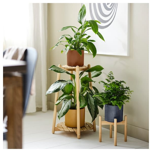 Ikea DAKSJUS - Plant stand, bamboo, 60 cm