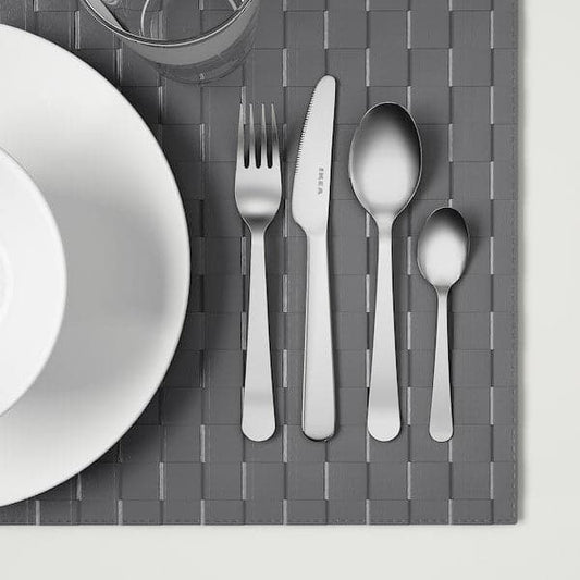 DRAGON - 24-piece cutlery set, stainless steel - best price from Maltashopper.com 90091760