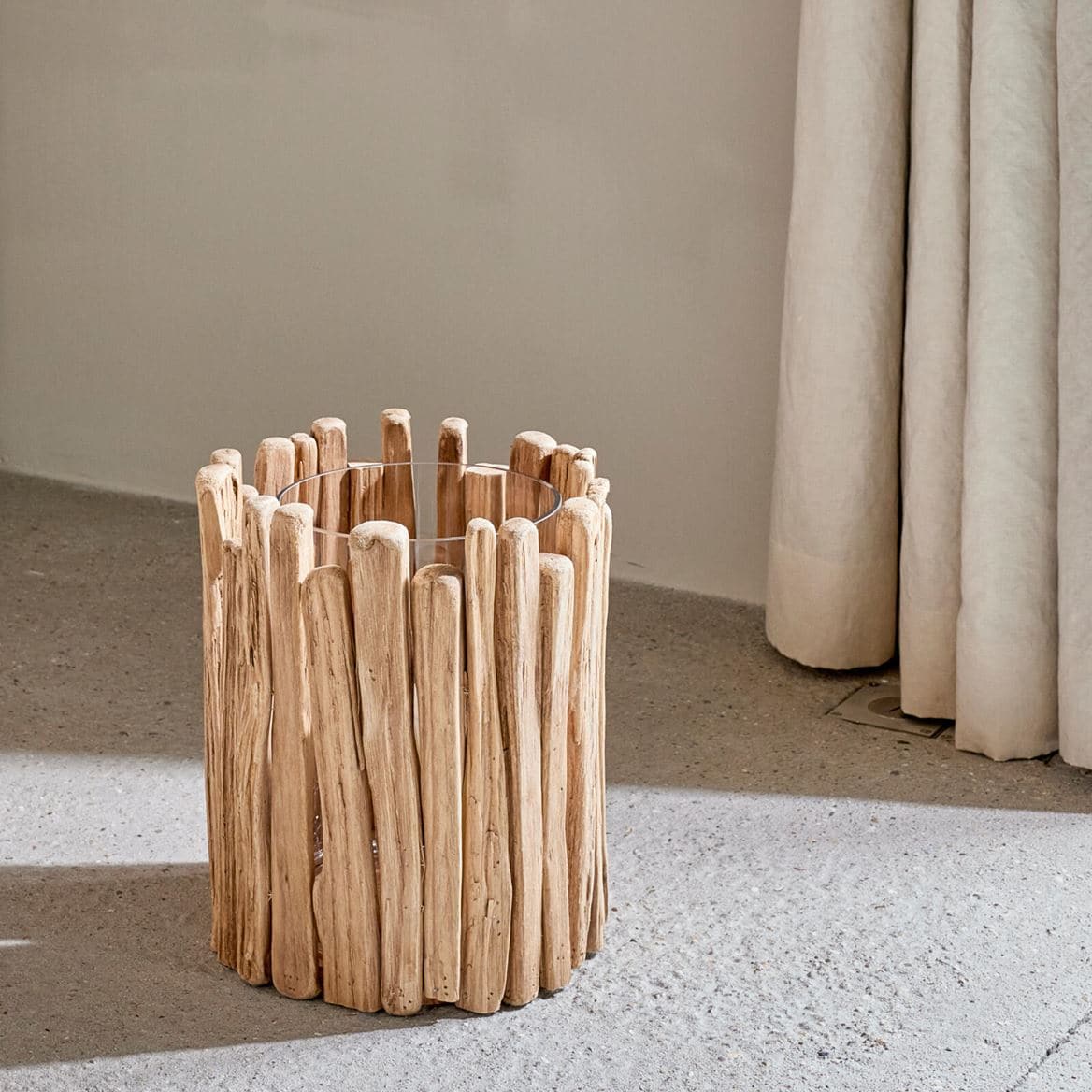 Casa DRIFTWOOD Partylight natural H 33 cm - Ø 30 cm