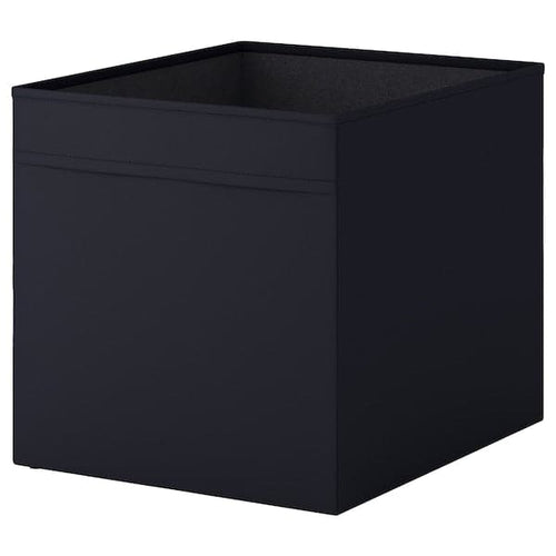 DRÖNA - Box, black, 33x38x33 cm