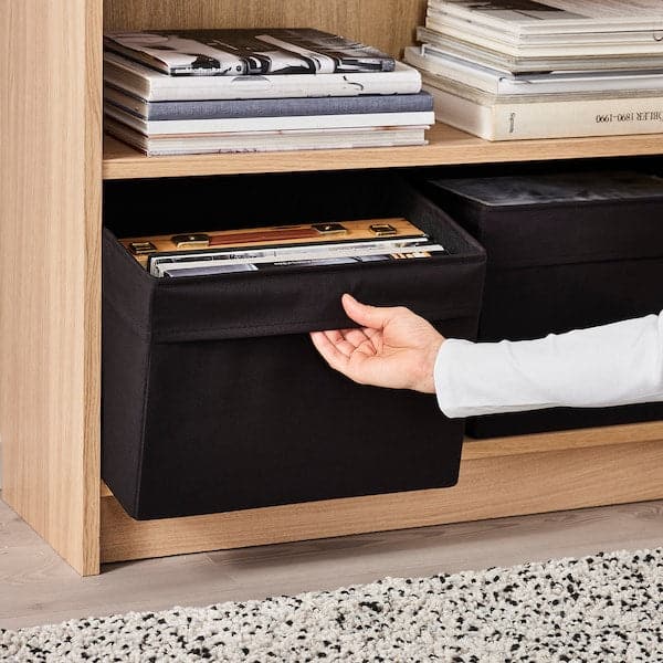 DRÖNA Container - black 25x35x25 cm - best price from Maltashopper.com 70467066