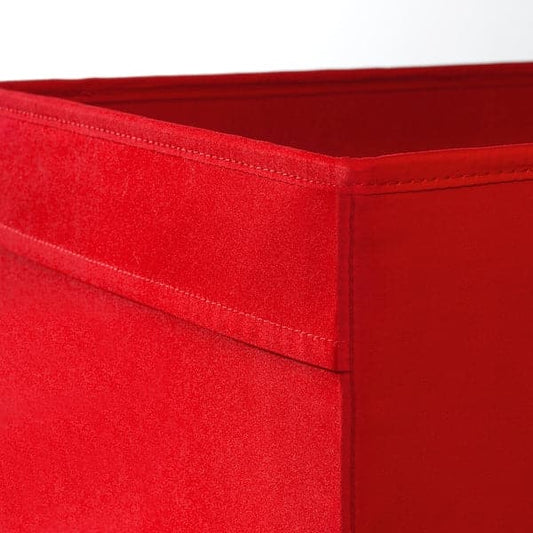 DRÖNA - Box, red, 33x38x33 cm - best price from Maltashopper.com 40249353