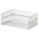 DRÖNJÖNS letter tray, white, 34x7x24 cm, 2 pack