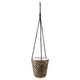 DRUVFLÄDER hanging planter, water hyacinth/grey, 14 cm