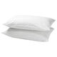 DVALA pillowcase, white, 50x80 cm, 2 pack