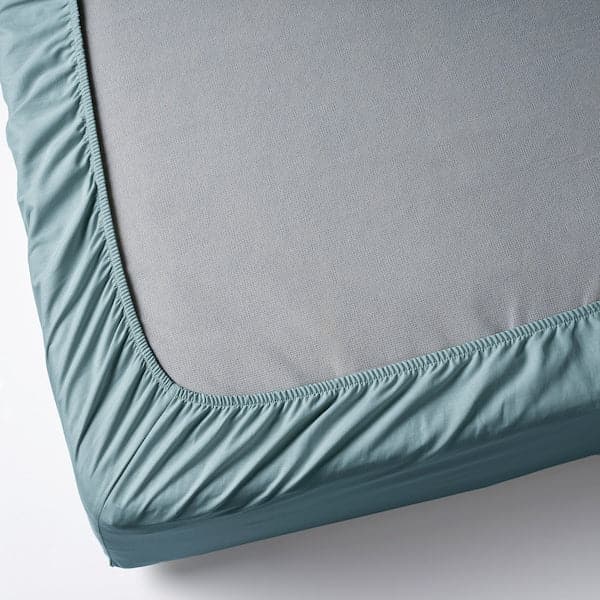 DVALA Sheet with corners - light blue 80x200 cm , - best price from Maltashopper.com 80501668