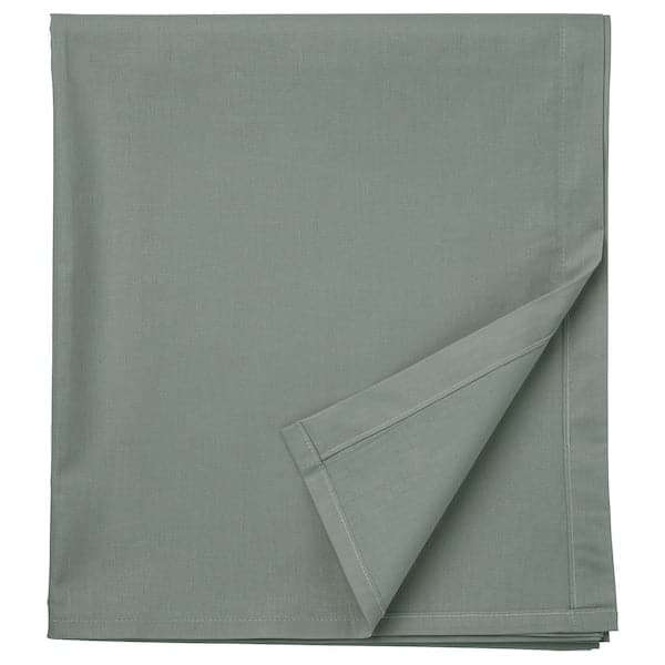 Ikea DVALA - Sheet, grey-green, 150x260 cm