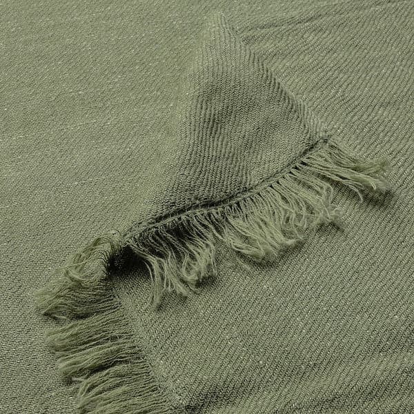 Ikea DYTÅG - Throw, grey-green, 130x170 cm