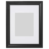 EDSBRUK frame, black stained, 30x40 cm