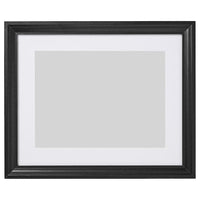 EDSBRUK frame, black stained, 40x50 cm