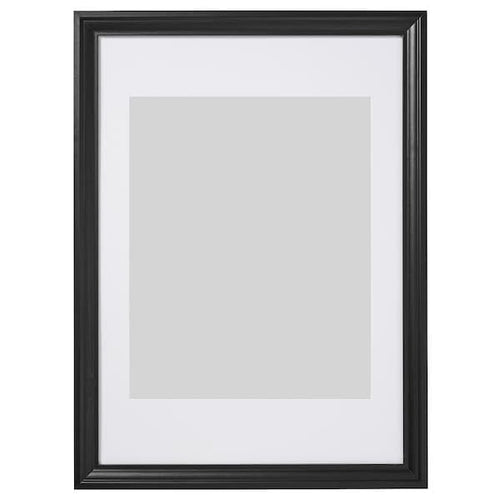 EDSBRUK - Frame, black stained, 50x70 cm