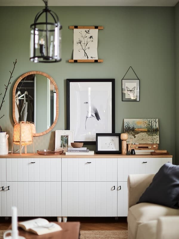 Ikea EDSBRUK - Frame, black stained, 50x70 cm