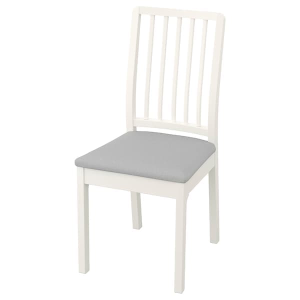 EKEDALEN chair, white/Orrsta light grey, 45x95x51 cm