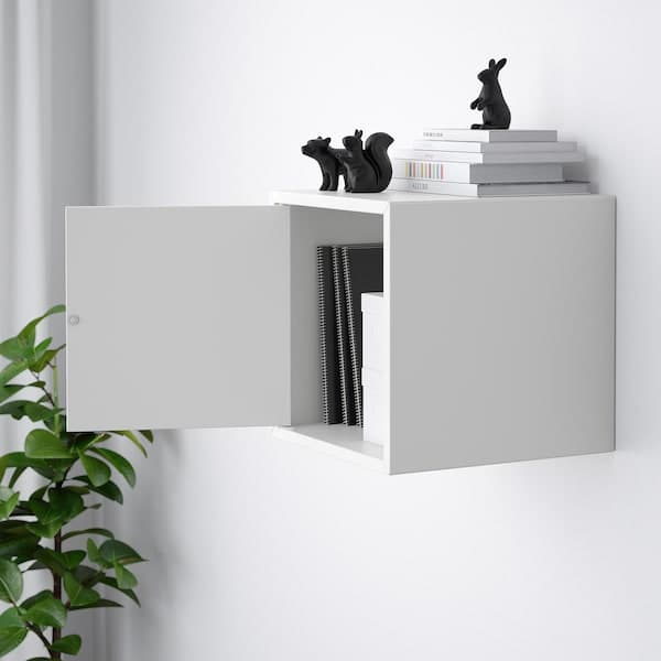 EKET - Wall-mounted cabinet combination, white, 35x35x35 cm - best price from Maltashopper.com 89307643