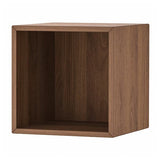 EKET cabinet, brown walnut effect, 35x35x35 cm