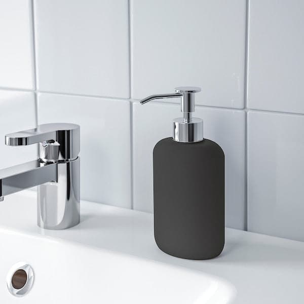 Ikea EKOLN - Soap dispenser, dark grey