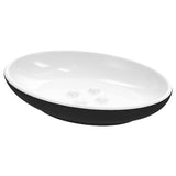 EKOLN soap dish, dark grey, 13x9 cm