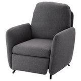 EKOLSUND cover for recliner, Gunnared dark grey, 85x97x94 cm