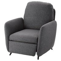 EKOLSUND recliner, Gunnared dark grey, 89x103x97 cm