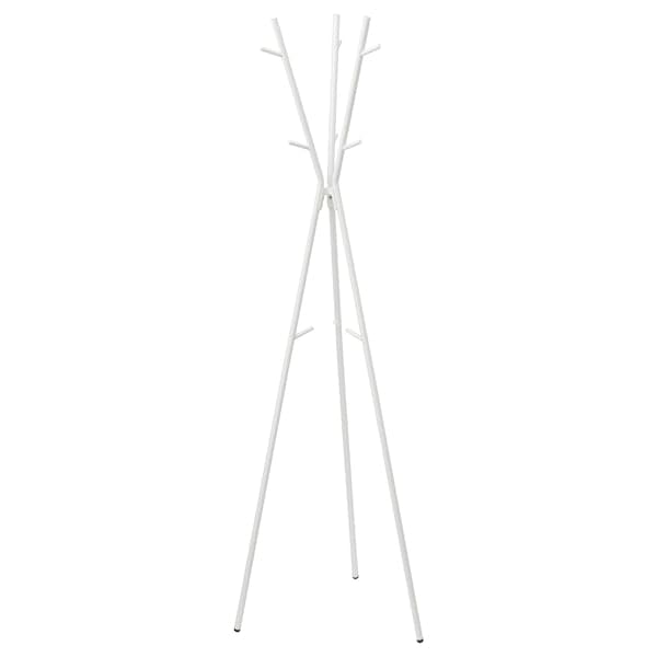 Ikea EKRAR - Hat and coat stand, white, 169 cm
