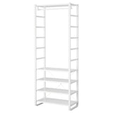 ELVARLI wardrobe combination, white, 84x40x216 cm