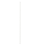 ELVARLI post, white, 222-350 cm