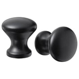 ENERYDA knob, black, 20 mm, 2 pack