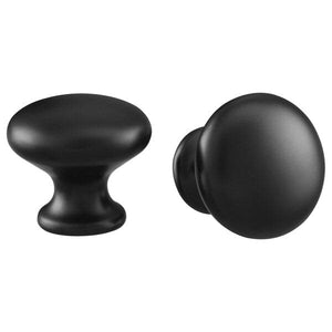 Ikea ENERYDA - Knob, black, 27 mm