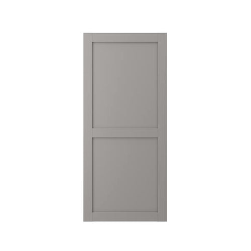 ENHET - Door, grey frame, 60x135 cm