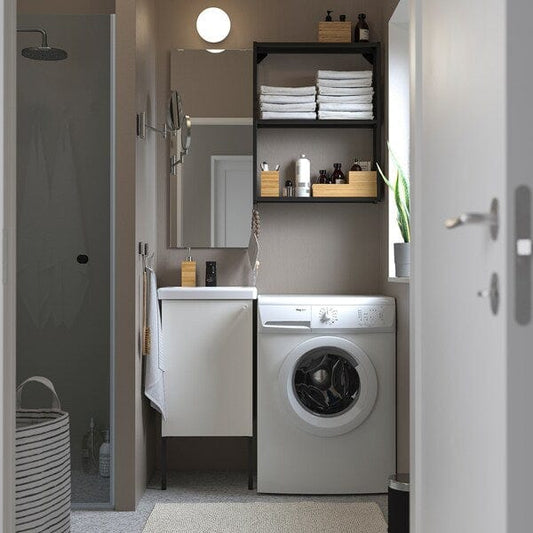 Ikea ENHET - Bathroom, anthracite/white,44x43x87 cm