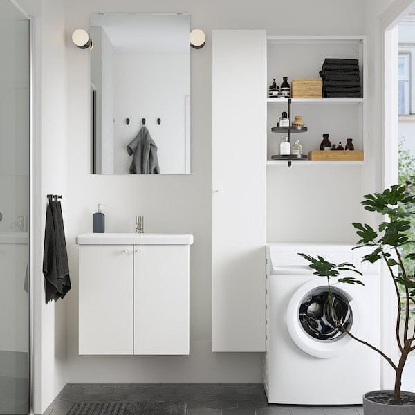 Ikea ENHET - Bathroom, white,64x43x65 cm