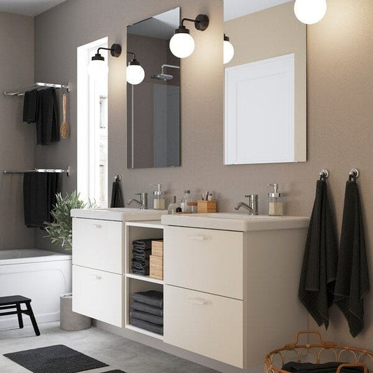 Ikea ENHET - Bathroom, white,164x43x65 cm