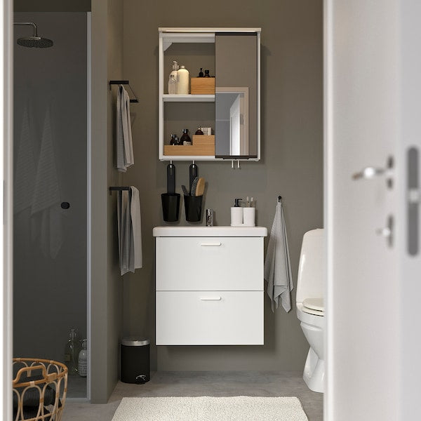ENHET - Bathroom, white,64x43x65 cm - best price from Maltashopper.com 59547098