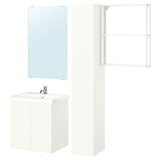 ENHET bathroom, white, 64x43x65 cm