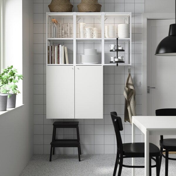Ikea ENHET - Storage combination, white, 120x32x150 cm