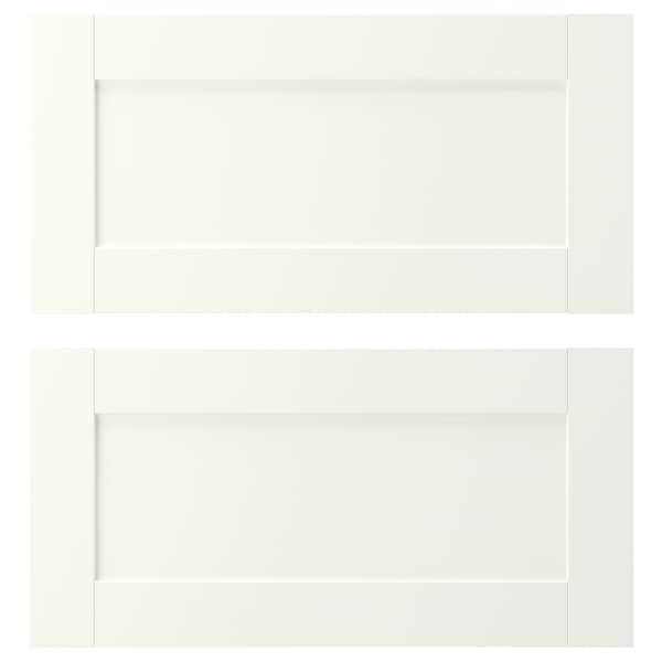 ENHET - ENHET Drawer front, white frame, 60x30 cm