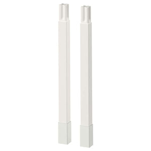 Ikea ENHET - Legs f frame, white, 23.5 cm