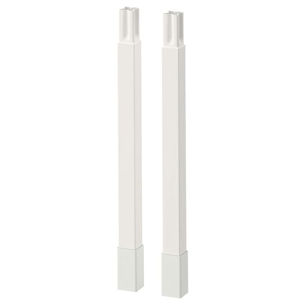 Ikea ENHET - Legs f frame, white, 23.5 cm