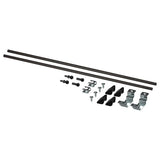 ENHET assembly kit for kitchen island, anthracite, 40 cm, 2 pack